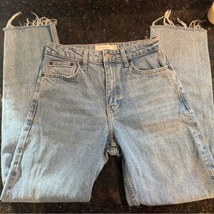 Topshop Straight Leg Jeans